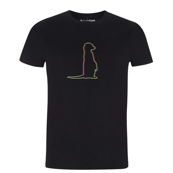 Neon-Erdmännchen NEUE VERSION – Unisex T-Shirt