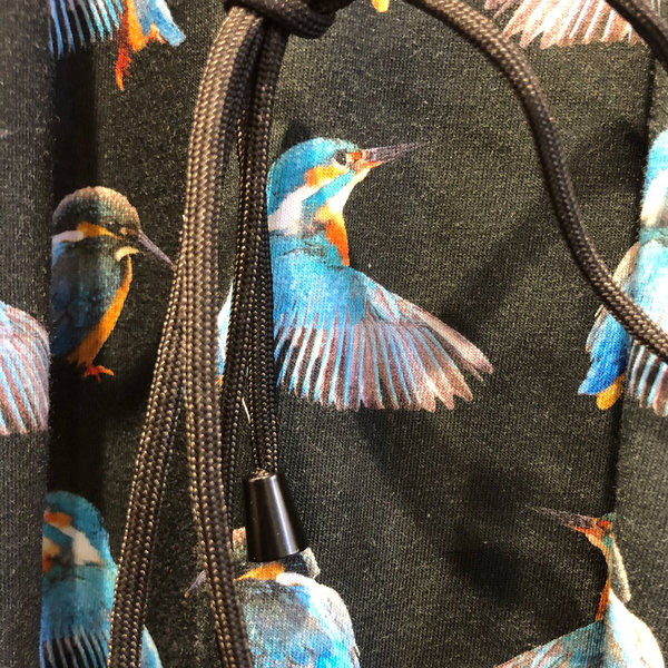 Eisvögel – Shirtkleid aus Biobaumwolle, Textildesign by sonntag berlin!