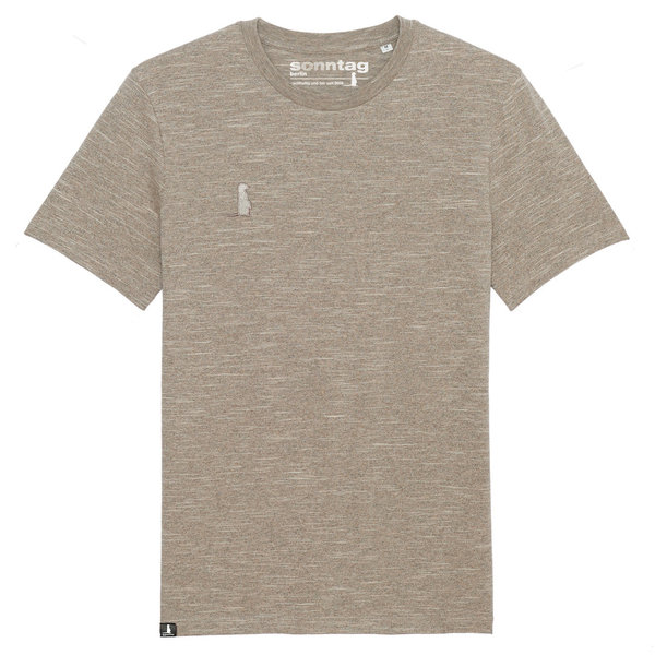 Gesticktes Erdmännchen-Logo – Unisex T-Shirt | mehrere Farben