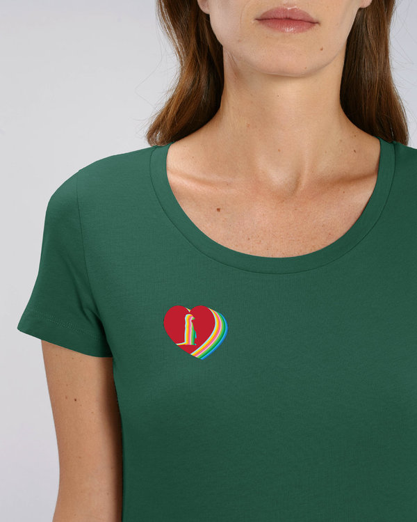 Meerkat Love – Damenshirt, schmale Passform