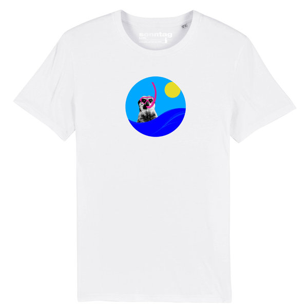 Snorkeling Meerkat  – Unisex T-Shirt