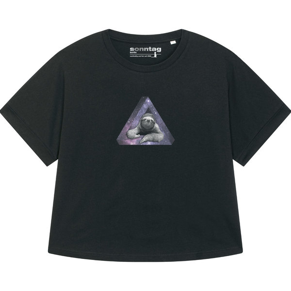 Cosmic Sloth – Oversize T-Shirt für Damen
