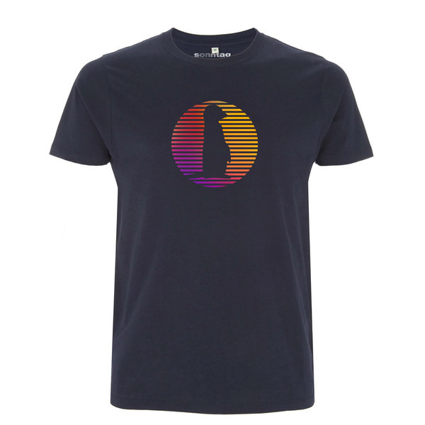 Striped Logo NEUE VERSION – Unisex T-Shirt